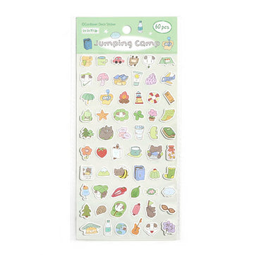 Card Lover | Pegatinas Hanhan is Not Lazy Jumping Camp