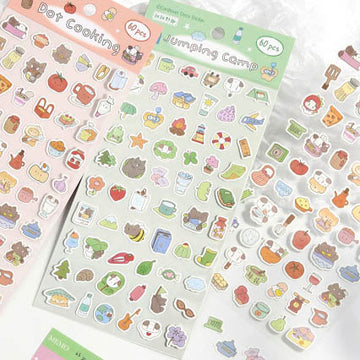Card Lover | Pegatinas Hanhan is Not Lazy Jumping Camp