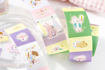 Card Lover | Pegatinas en Rollo Hello My Partner Hobby Power