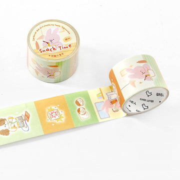 Card Lover | Pegatinas en Rollo Hello My Partner Snack Time