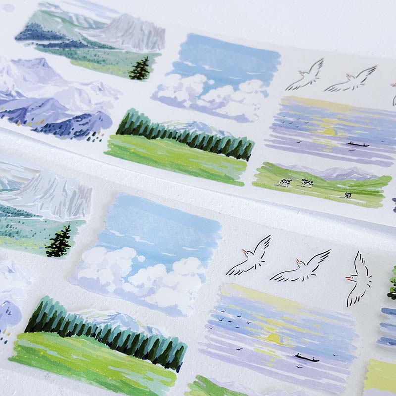 Xiyue | Hoho Mountain Scenery Pet Tape