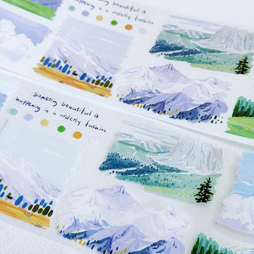 XiYue | Hoho Mountain Scenery PET Tape (1 metro)