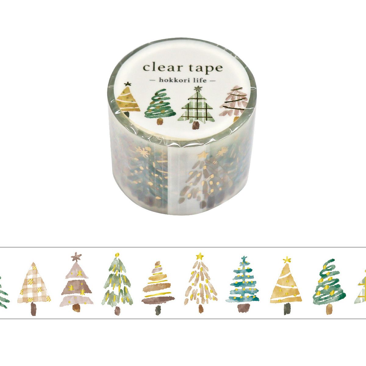 Mind Wave | Hokkori Life Tree Clear PET Tape