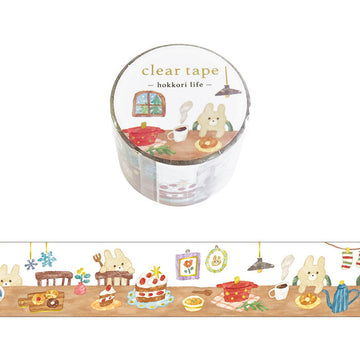 Mind Wave | Hokkori Life Home Clear PET Tape