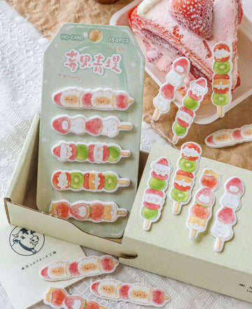 Mo Card | Notas Adhesivas Honey Fruit Skewer Berry Green