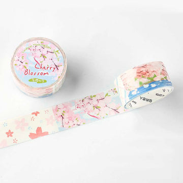 Card Lover | Initial Glow Of Sunrise Washi Tape Cherry Blossom