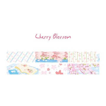 Card Lover | Initial Glow Of Sunrise Washi Tape Cherry Blossom