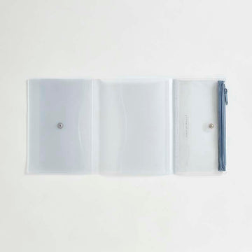 Daigo | Funda Estuche de Plástico Isshoni A6 Clear Blue