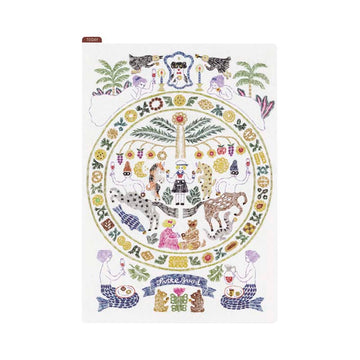 Hobonichi | Plantilla de Escritura Pencil Board A5 Iyo Okumi: Happy Tea Time - Taste Good