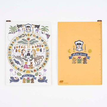 Hobonichi | Plantilla de Escritura Pencil Board A5 Iyo Okumi: Happy Tea Time - Taste Good