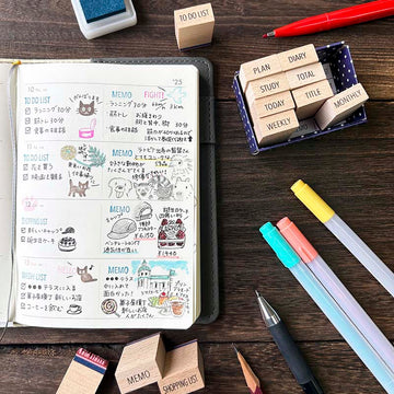 Arte CO | Set de Sellos Journaling