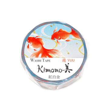 Kamiiso | Kimono Washi Tape Yuu Goldfish