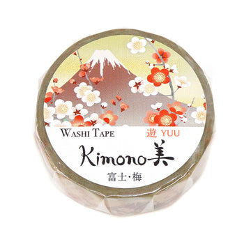 Kamiiso | Kimono Washi Tape Yuu Fuji Ume