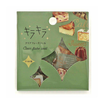 World Craft | Pegatinas Flake Kirakira Cafe Sweets