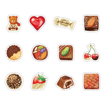 World Craft | Pegatinas Flake Kirakira Chocolate