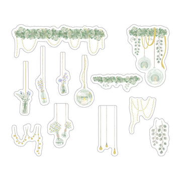 World Craft | Pegatinas Flake Kirakira Garden Party