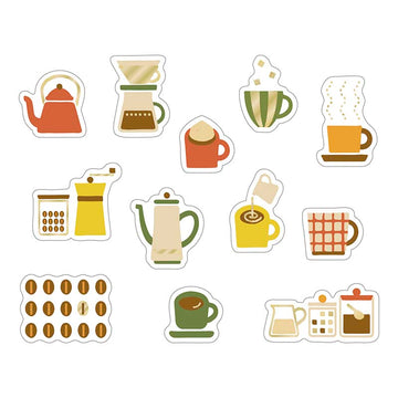 World Craft | Pegatinas Flake Kirakira Coffee