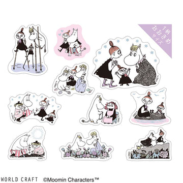 World Craft | Pegatinas Flake KiraKira Moomin Friends