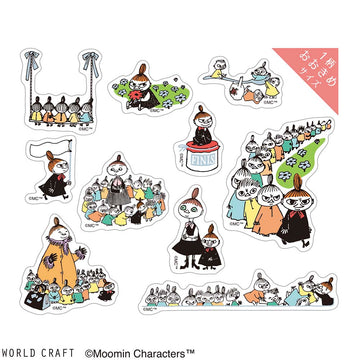 World Craft | Pegatinas Flake KiraKira Little My and Siblings