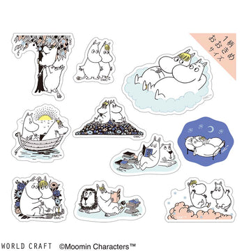 World Craft | Pegatinas Flake KiraKira Moomin and Snorkmaiden