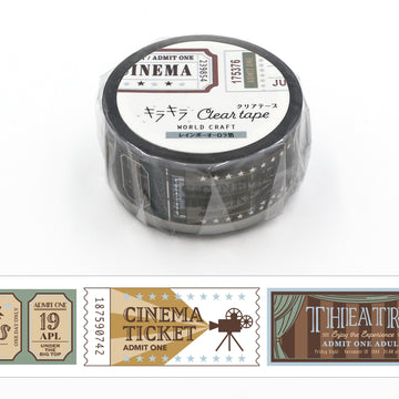 World Craft | KiraKira Tickets Clear Tape