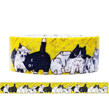 Seal-do | Kirapika Cat Meeting Washi Tape