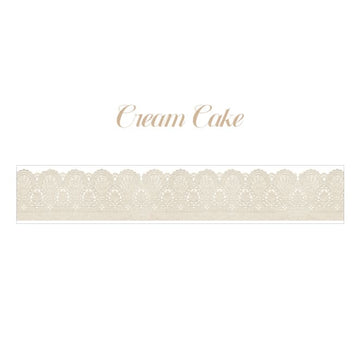 Card Lover | Lace Story PET Tape Cream Cake