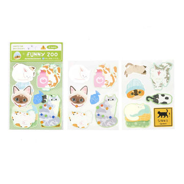 Note For | Pegatinas Lazy Diary Funny Zoo
