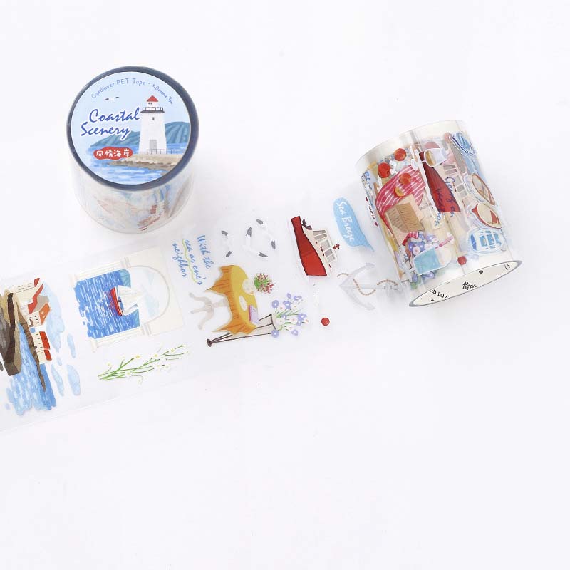 Card Lover | Let's Go Now PET Tape Coastal Scenery