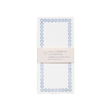 Classiky | Tarjetones Letterpress Dark Blue