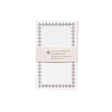 Classiky | Tarjetones Letterpress Brown