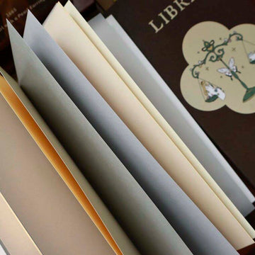 YiEr | Cuaderno con Papeles de Color Libra