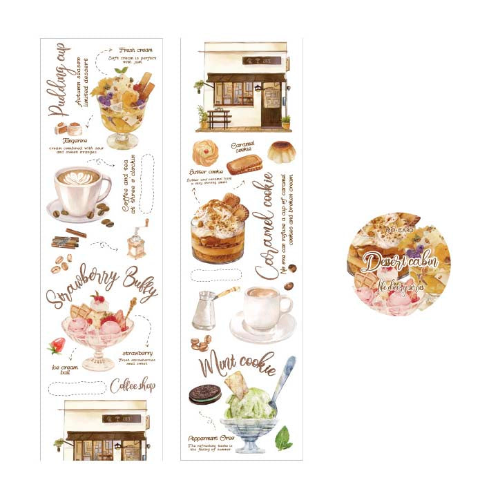 Mo Card | Life Diary PET Tape Dessert House