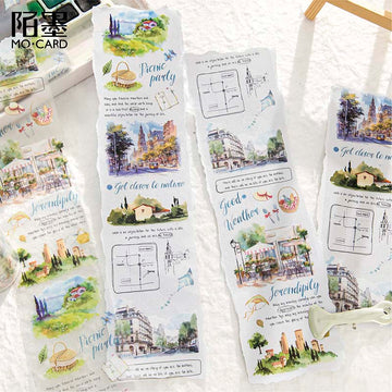 Mo Card | Life Diary PET Tape Travel Notes