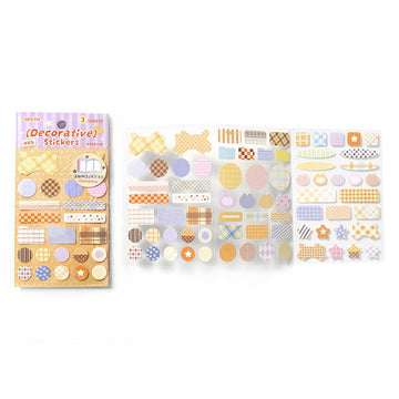 Note For | Pegatinas Line Imagination Orange Cat