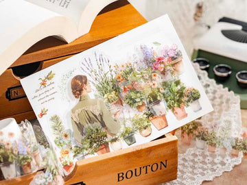 Mo Card | Long Life PET Tape Flowers Dream In A Bottle