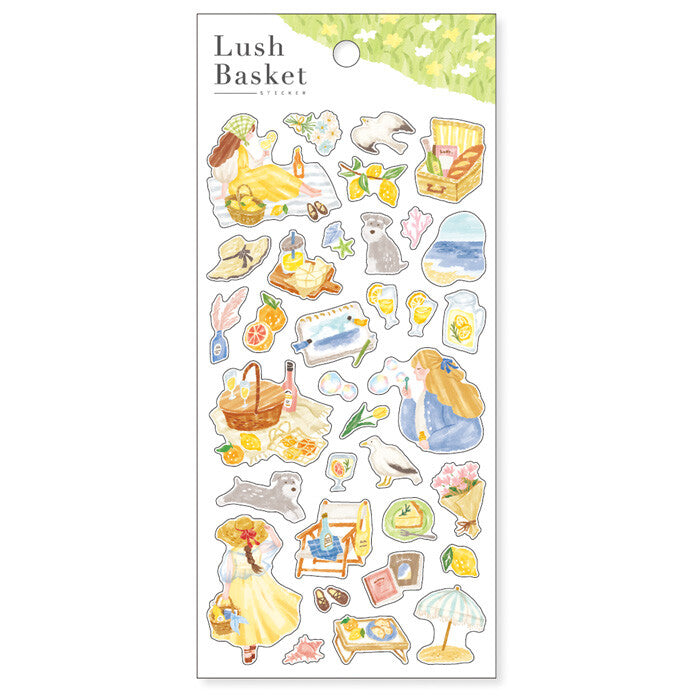 Mind Wave | Pegatinas Lush Basket Yellow