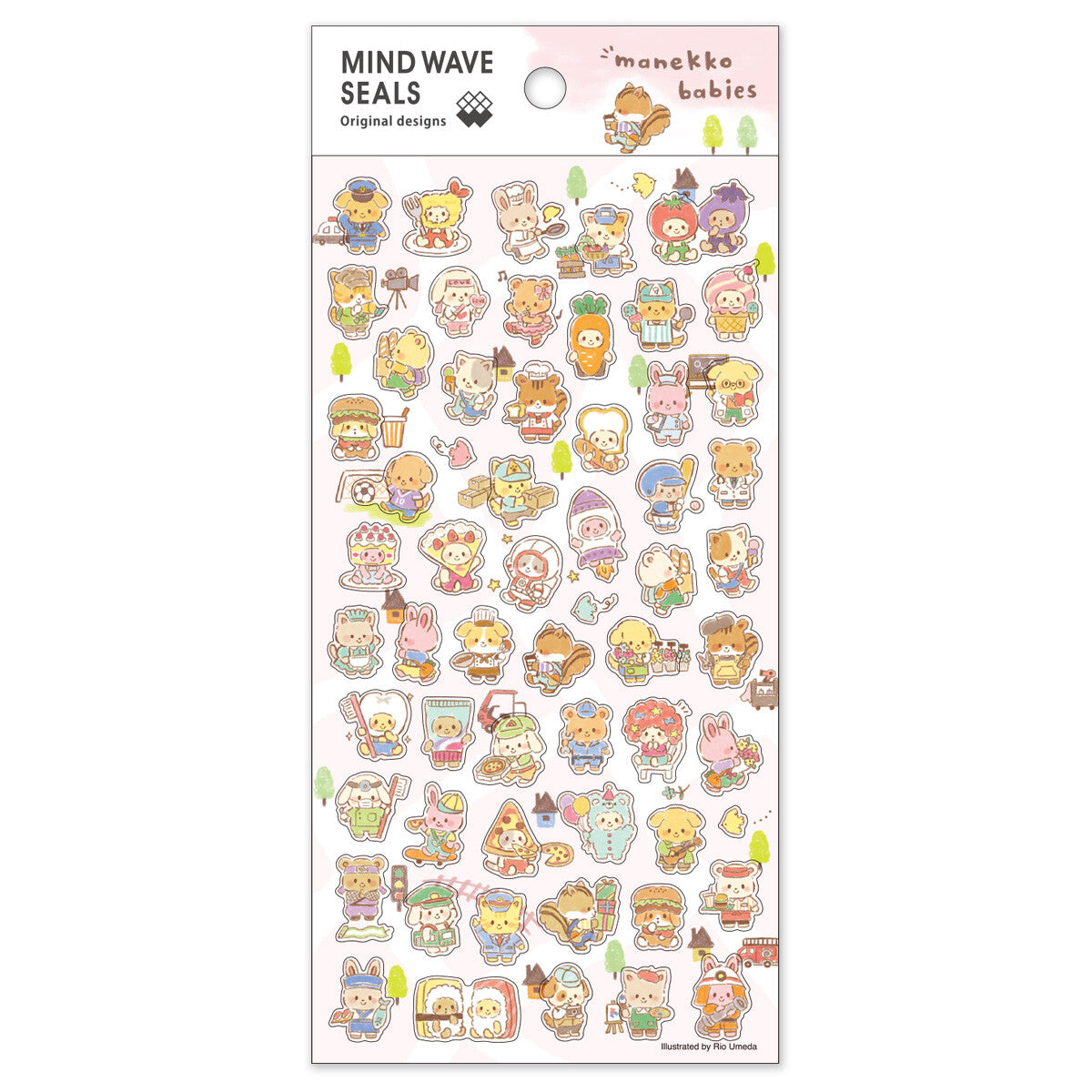 Mind Wave | Pegatinas Manekko Babies