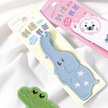 Note For | Marcapáginas Bordado Pu-Pu Island Elephant