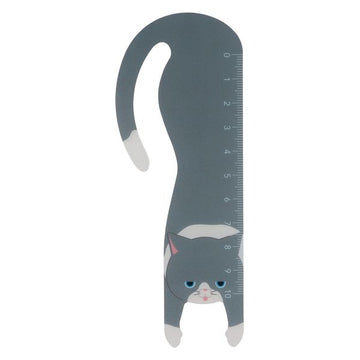 Veils | Gray Cat Bookmark