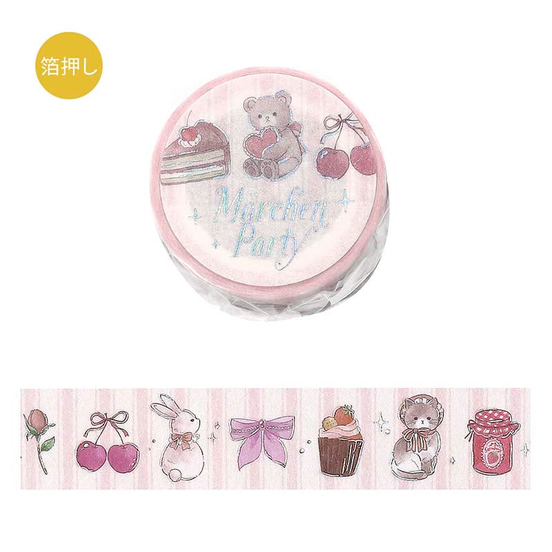 BGM | Foil Marchen Party Washi Tape Strawberry