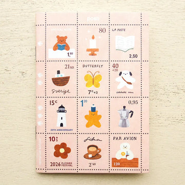Cozyca | Cuaderno Stamp A6 Mariko Fukuoka Tiny Note