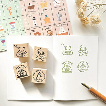 Cozyca | Cuaderno Stamp A6 Mariko Fukuoka Tiny Note