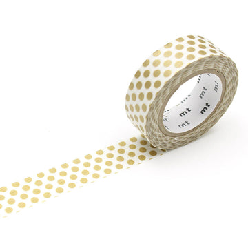 MT Masking Tape | Dot Gold Washi Tape