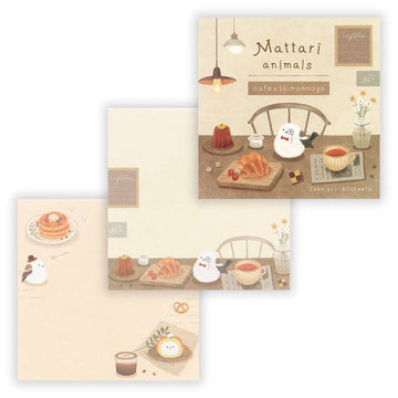NB CO | Bloc de Notas Mattari Animals Cafe Shimaenaga