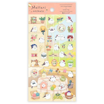 NB CO | Pegatinas Mattari Animals Shimaenaga Sewing