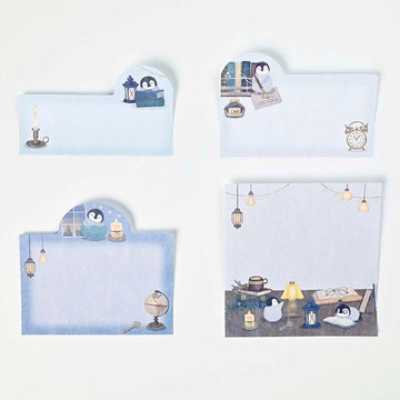 NB CO | Notas Adhesivas Multi Mattari Animals Night Penguin