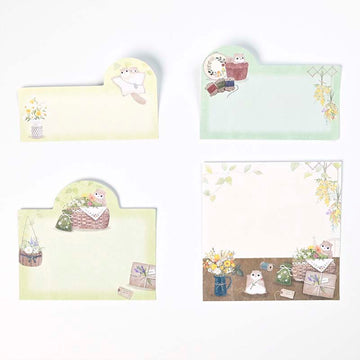 NB CO | Notas Adhesivas Multi Mattari Animals Flower Momonga