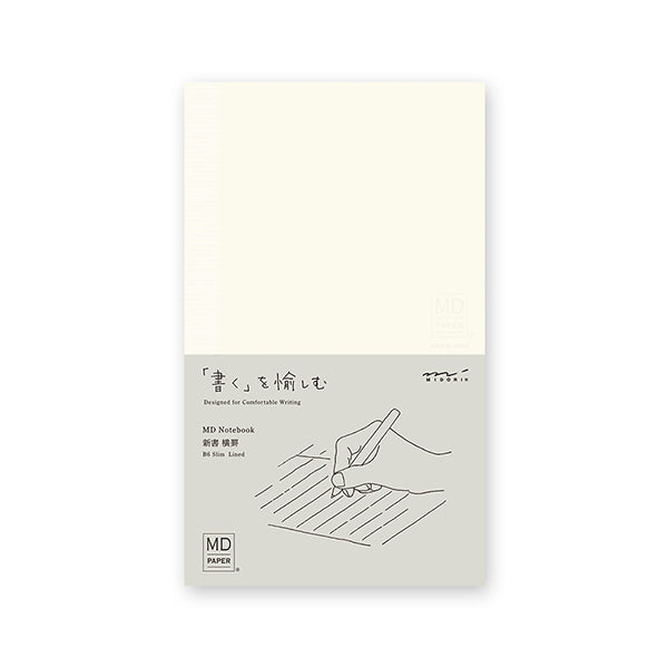 Midori | Cuaderno MD Midori Notebook B6 Slim Rayas