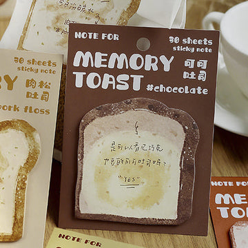 Note For | Notas Adhesivas Memory Toast Chocolate